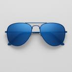 Partij zonnebrillen Distressed pilotenzonnebrillen 2250-21, Overige merken, NHP International, Zonnebril, Blauw