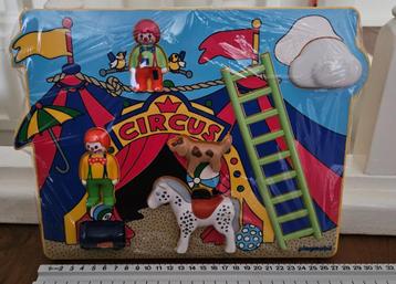 Playmobiel 3d puzzel- circus met playmobiel beschikbaar voor biedingen