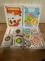 Woordpuzzel & Mega Sommen - Educatieve Spellen, Ophalen of Verzenden, Minder dan 500 stukjes, Zo goed als nieuw, Overige typen