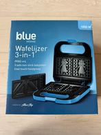 Blue Home Wafelijzer 3 in 1 met hamsters Albert Heijn, Ophalen of Verzenden, Zo goed als nieuw