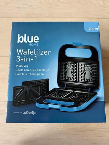 Blue Home Wafelijzer 3 in 1 met hamsters Albert Heijn beschikbaar voor biedingen