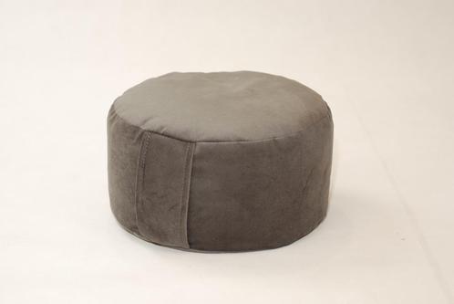 LEOLTE Rond Meditatiekussen Zafu yoga 30cm x 15cm  Graphite, Sport en Fitness, Yoga en Pilates, Nieuw, Yoga-accessoire, Ophalen of Verzenden