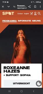 2 kaarten Roxeanne Hazes, Groningen, Tickets en Kaartjes, Concerten | Pop