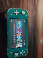 Nintendo Switch Lite - Turquoise, Ophalen of Verzenden, Turquoise, Gebruikt, Met beschermhoes of tas