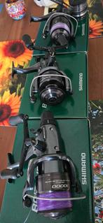 3x shimano baitrunners DL 10000 rb, Ophalen of Verzenden, Zo goed als nieuw, Molen