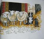 Borduurpatroon  Schapen en Hond   nr 3269, Hobby en Vrije tijd, Borduren en Borduurmachines, Verzenden, Nieuw, Handborduren, Patroon