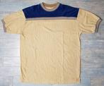 T-shirt beige/blauw, Ophalen of Verzenden, Zo goed als nieuw, Maat 56/58 (XL), Blauw