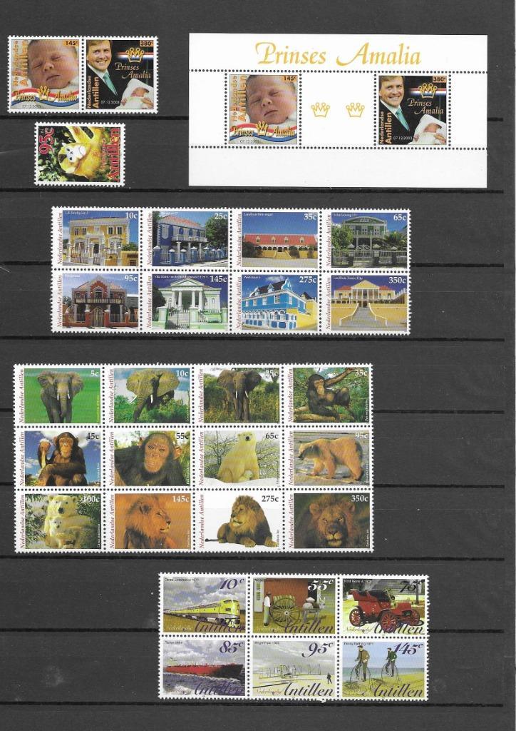 Nederlandse Antillen 2004, Complete jaargang, Postfris., Postzegels en Munten, Postzegels | Nederlandse Antillen en Aruba, Postfris