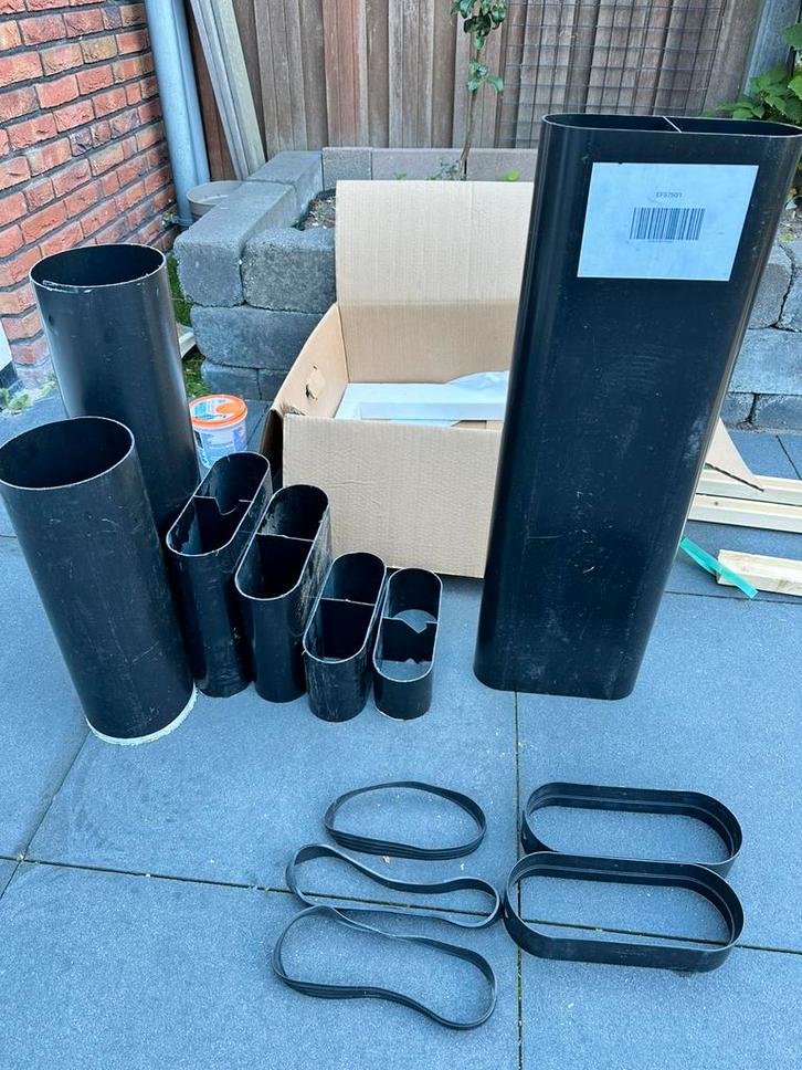 Diverse Bora Ecotube onderdelen, Doe-het-zelf en Verbouw, Ventilatie en Afzuiging, Zo goed als nieuw, Afzuiger, Ophalen