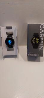 Garmin Vivoactive 5 Sporthorloge - Compleet!, Sieraden, Tassen en Uiterlijk, Sporthorloges, Zwart, Garmin, Ophalen of Verzenden