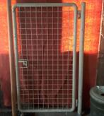 Verzinkt ijzeren tuinpoort / hek, Tuin en Terras, Ophalen, Gebruikt, Minder dan 100 cm, Draaipoort