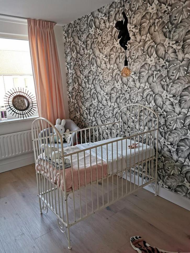 Gietijzeren Ledikant wit, Kinderen en Baby's, Babywiegjes en Ledikanten, Gebruikt, Ledikant, Ophalen