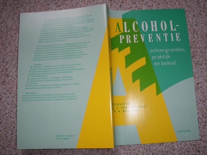 Boek: ALCOHOLPREVENTIE (nieuw), Boeken, Studieboeken en Cursussen, Nieuw, Ophalen of Verzenden