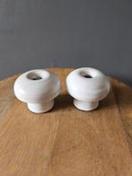 2 Vintage Keramiek Paddestoel Vaasjes - Gesigneerd, Ophalen of Verzenden