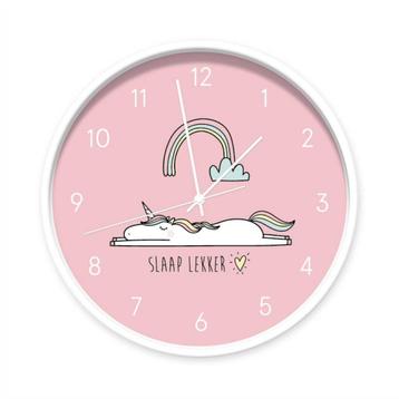 Kinderklok klok Eenhoorn Slaap Lekker Roze Dutch Sprinkles beschikbaar voor biedingen