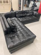 Loungebank van leer, Ophalen, Leer