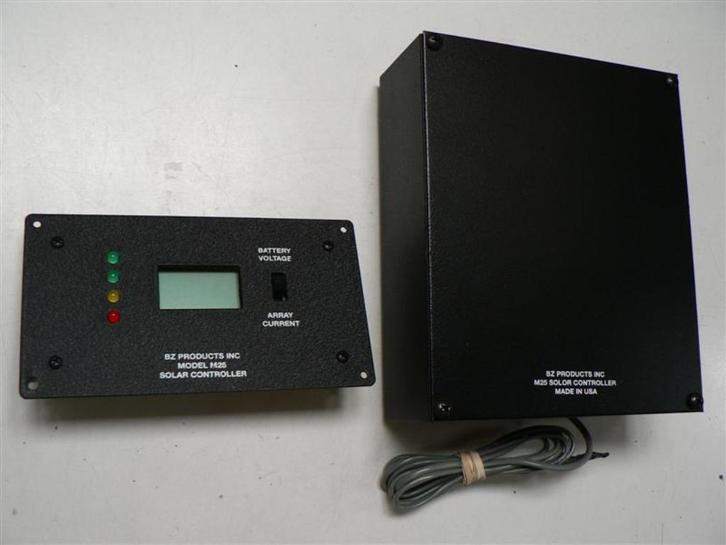 Solar Regelaar M25-12&24 volt-25 ampere met losse display, Caravans en Kamperen, Camper-accessoires, Nieuw, Ophalen of Verzenden
