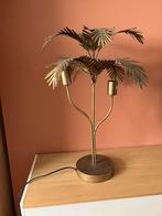 Tafellamp goud palm jungle sfeer, Ophalen of Verzenden, Zo goed als nieuw, Minder dan 50 cm