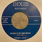 Rockabilly: Derrell Felts: Shake It Up And Move re, Overige genres, 7 inch, Single, Ophalen of Verzenden
