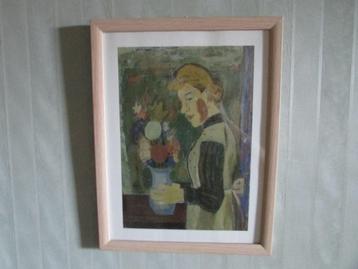 GUSTAVE DE SMET, MEISJE MET BLOEMENVAAS beschikbaar voor biedingen