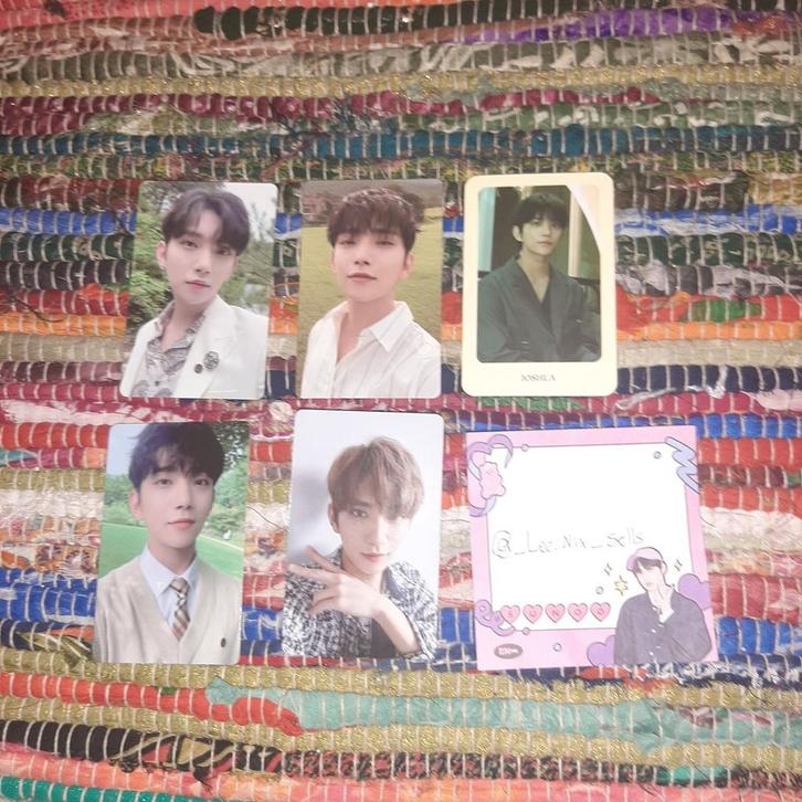 Seventeen joshua photocards set voor €37,50 ( kpop ), Cd's en Dvd's, Cd's | Wereldmuziek, Zo goed als nieuw, Aziatisch, Ophalen of Verzenden