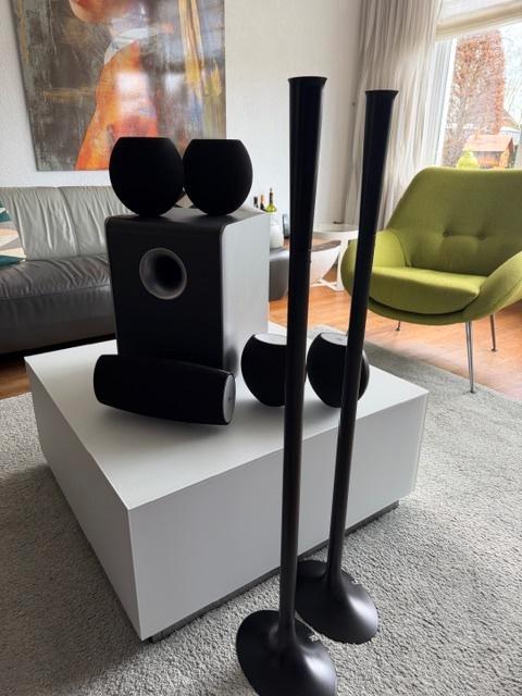 JBL CS 460 5.1 luidsprekersysteem zwart, Audio, Tv en Foto, Home Cinema-sets, Zo goed als nieuw, Overige spelers, 5.1-systeem