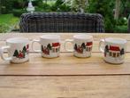 Masons mason christmas village bekers mokken kerst 1983, Ophalen of Verzenden, Zo goed als nieuw, Aardewerk, Wedgwood