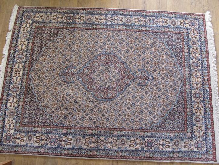 Perzisch vloerkleed Moud Mahi, Huis en Inrichting, Stoffering | Tapijten en Kleden, Gebruikt, 100 tot 150 cm, 200 cm of meer, Rechthoekig