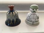 TB11 Twee leuke tafelbelletjes uit Praag / Praha Tafelbel, Antiek en Kunst, Curiosa en Brocante, Ophalen of Verzenden