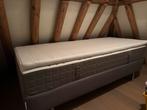 IKEA Engerdal Boxspring + Topper - Zo Goed Als Nieuw!, Ophalen, 90 cm, Eenpersoons, Zo goed als nieuw
