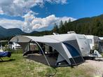 Unico Verona luifel met extra dakluifel en portaalwand-mt 13, Caravans en Kamperen, Ophalen, Zo goed als nieuw