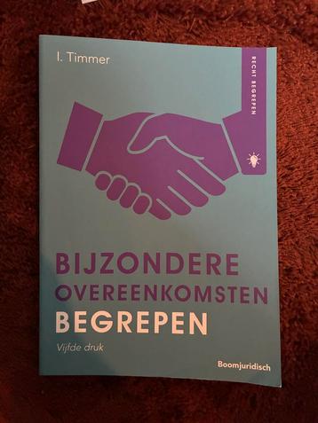 Bijzondere Overeenkomsten Begrepen - I. Timmer beschikbaar voor biedingen