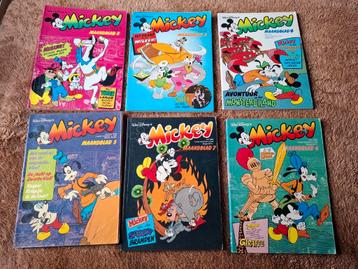 Walt Disney Mickey Maandblad – 6 nummers beschikbaar voor biedingen