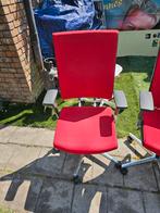 Mooie bureaustoelen rood van kleur, Huis en Inrichting, Bureaustoelen, Ophalen of Verzenden