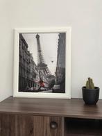 Foto Parijs met lijst, Minder dan 50 cm, Ophalen of Verzenden, Zo goed als nieuw, Minder dan 50 cm