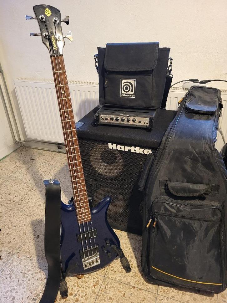 Ampeg/Hartke/Spector basgitaar gear, Muziek en Instrumenten, Snaarinstrumenten | Gitaren | Bas, Gebruikt, Elektrisch, Ophalen of Verzenden