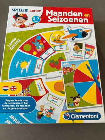 Maanden en Seizoenen - Clementoni Leerzaam Spel beschikbaar voor biedingen