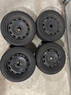 Winterbanden op stalen velg, Auto-onderdelen, Banden en Velgen, Ophalen, Gebruikt, 15 inch, Banden en Velgen