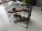 Knaagdierkooi hamster kooi, Dieren en Toebehoren, Kooi, Minder dan 75 cm, Zo goed als nieuw, Hamster