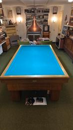 Cafe Biljart verwarmd speelveld 210 x 105 tussen banden, Ophalen, Zo goed als nieuw, Biljarttafel