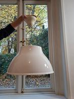 Witte design hanglamp voor de liefhebber, Ophalen, Gebruikt, 50 tot 75 cm, Metaal