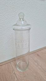 Glazen Voorraadpot voor Pasta, Huis en Inrichting, Ophalen of Verzenden, Gebruikt