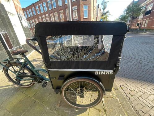 elektrische bakfiets van Bimas, Fietsen en Brommers, Fietsen | Bakfietsen, Zo goed als nieuw, Overige merken, 4 kinderen of meer