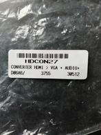 CONVERTER HDMI > VGA + AUDIO + USB-VOEDING, Computers en Software, Pc- en Netwerkkabels, Ophalen of Verzenden, Zo goed als nieuw