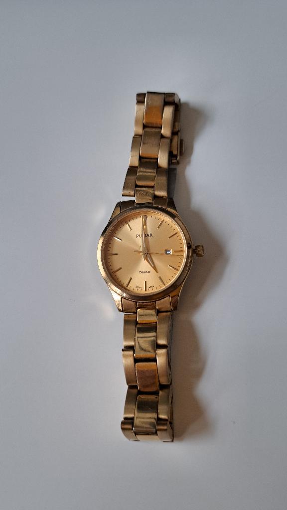 Pulsar dameshorloge, Sieraden, Tassen en Uiterlijk, Horloges | Dames, Overige merken, Staal, Staal, Polshorloge