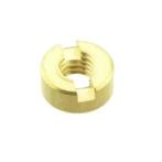 25-50-100 st Messing gleufmoer rond m3 trein rail wagon, Ophalen of Verzenden, Nieuw, Minder dan 180 cm, Palen