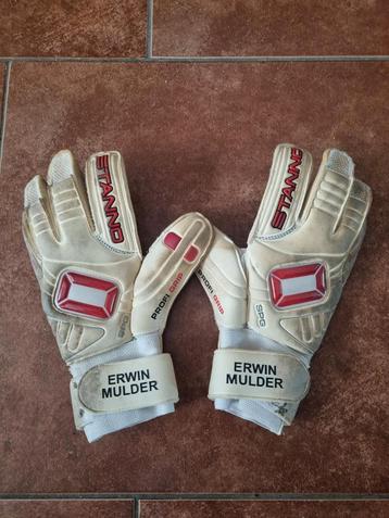 Gedragen Feyenoord keepershandschoenen Edwin Mulder  beschikbaar voor biedingen