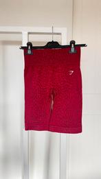 Gymshark Sport Short - Maat S - Zo Goed Als Nieuw, Ophalen of Verzenden, Maat 36 (S), Rood, Fitness of Aerobics