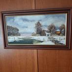 Winterlandschap Schilderij, Ophalen