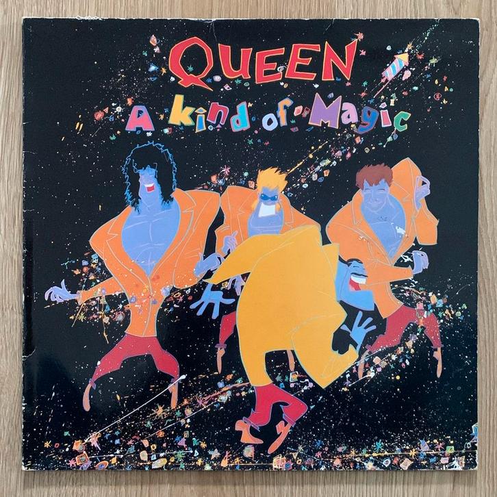 Queen - Kind of Magic, Cd's en Dvd's, Vinyl | Rock, Gebruikt, Poprock, 12 inch, Ophalen of Verzenden